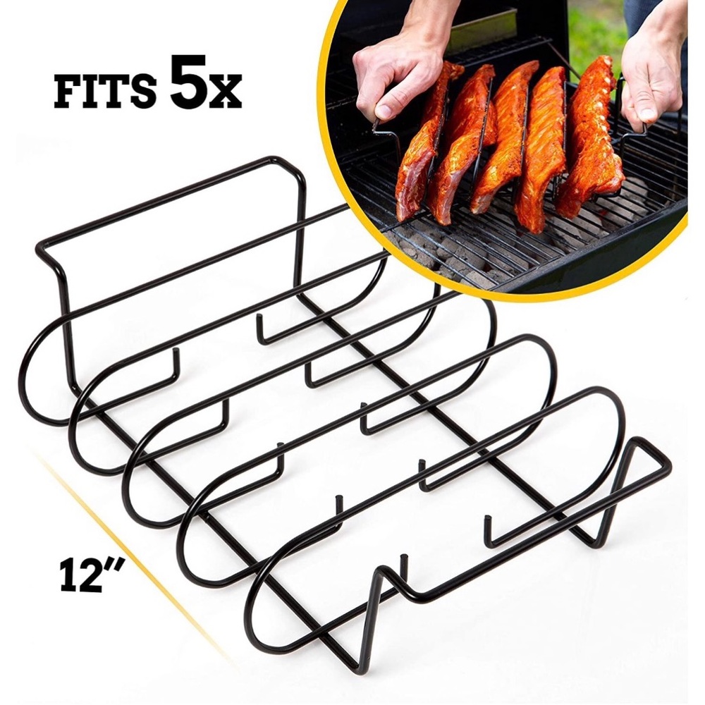 NWT Mountain Grillers Non-Stick Rib Rack - Picture 2 of 6